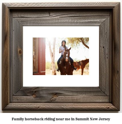 family horseback riding near me in Summit, New Jersey